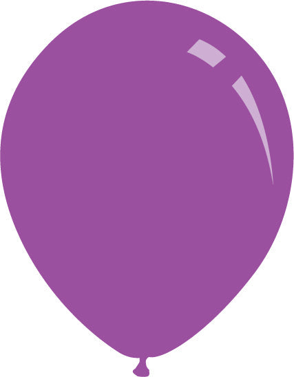 A rendition of a Decomex latex balloon in the colour Standard Lavender