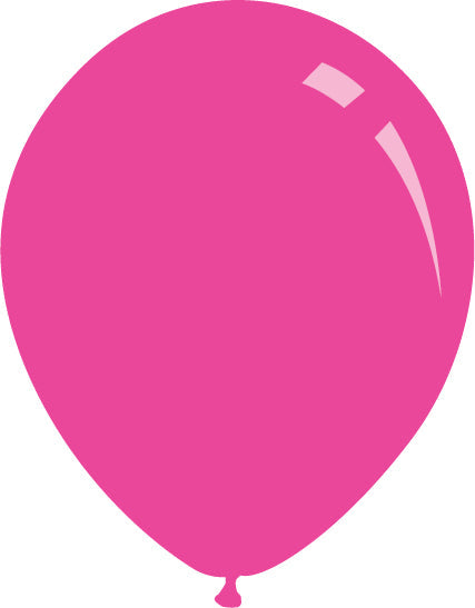 A rendition of a Decomex latex balloon in the colour Pastel Deco Fuchsia