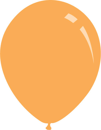 A rendition of a Decomex latex balloon in the colour Pastel Deco Peach