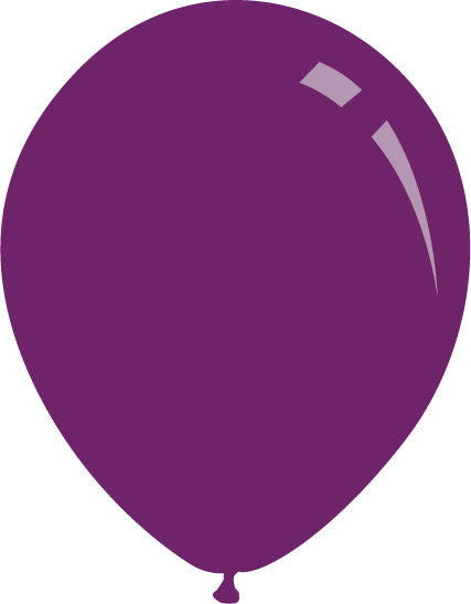 A rendition of a Decomex latex balloon in the colour Pearl Metallic Purple