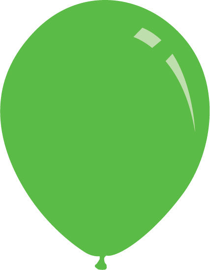 A rendition of a Decomex latex balloon in the colour Pearl Metallic Light Green