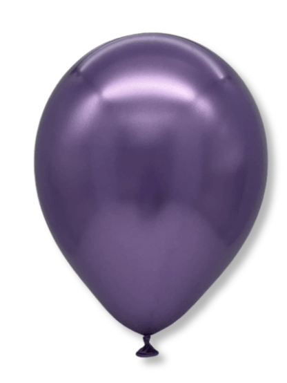 A rendition of a Decomex latex balloon in the colour Luster Purple